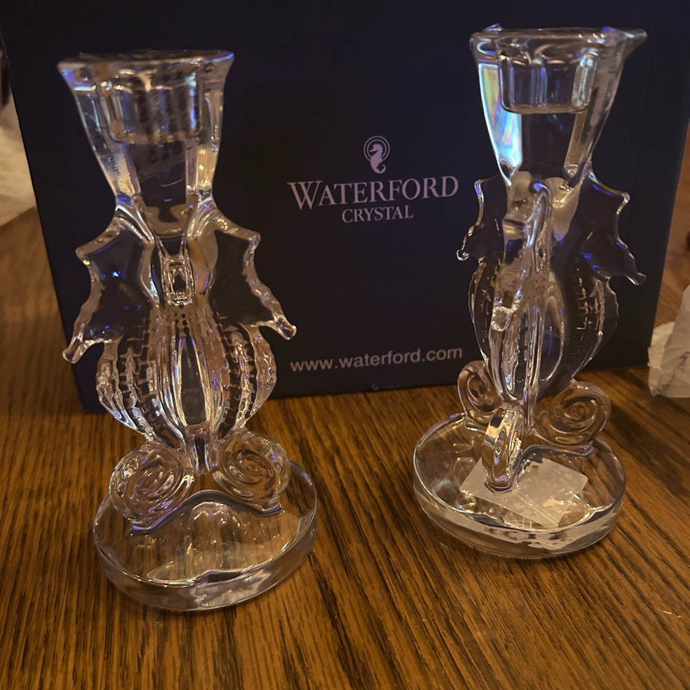 Waterford Crystal Box in Navy Blue